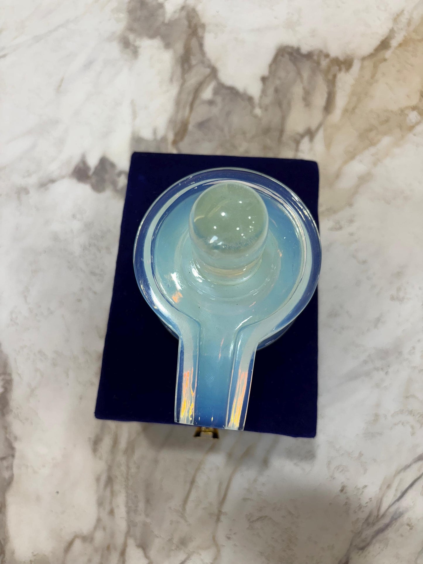 Opal and crystal quartz shivling, saphatik shivling, crystal quartz shivling, opal shivling, mahadev shivling