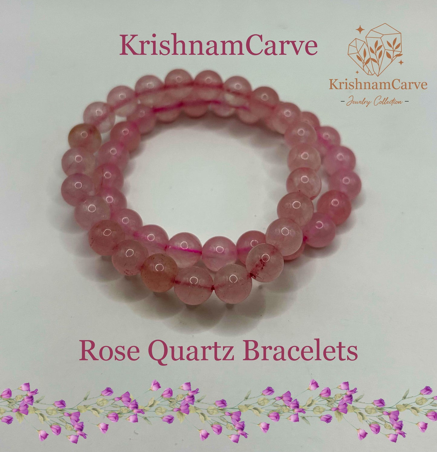 Rose Quartz Healing Bracelet – Stone of Love & Compassion